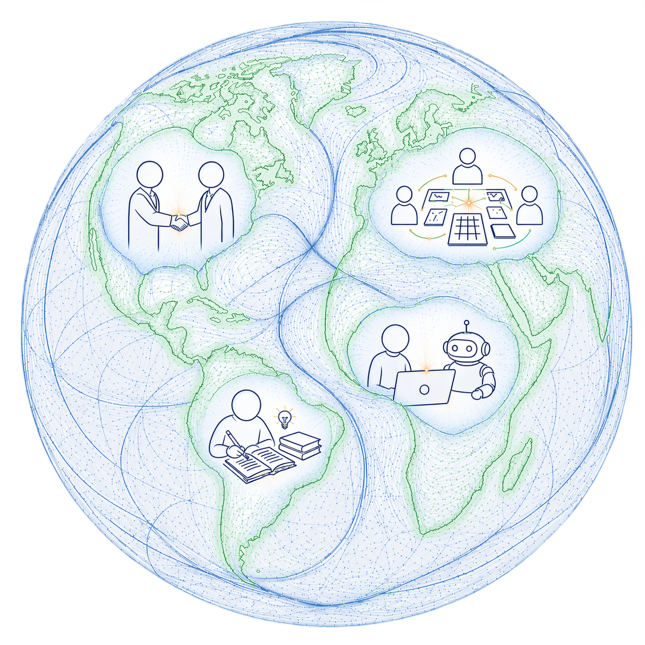 A world where people, AI agents, and systems are verified through a shared trust layer